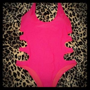 Halter Cut Out Swimsuit *NWT* XL